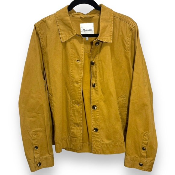 Madewell Mustard Yellow Jacket - Picture 5 of 7